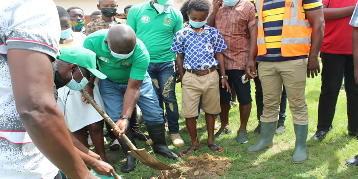 Abuakua South Assembly Green Ghana Project 2021