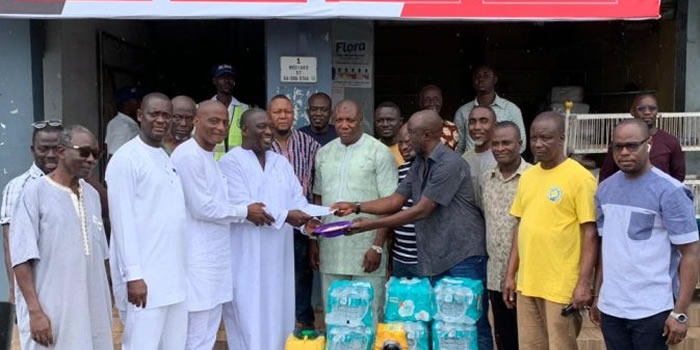 Ayawaso Central Assembly donates food items to Chiefs towards Homowo Festival Celebrations 2023