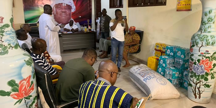 Ayawaso Central Assembly donates food items to Chiefs towards Homowo Festival Celebrations 2023