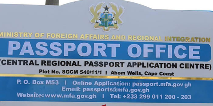Cape Cost M commissions a new Passport Application Centre 2020