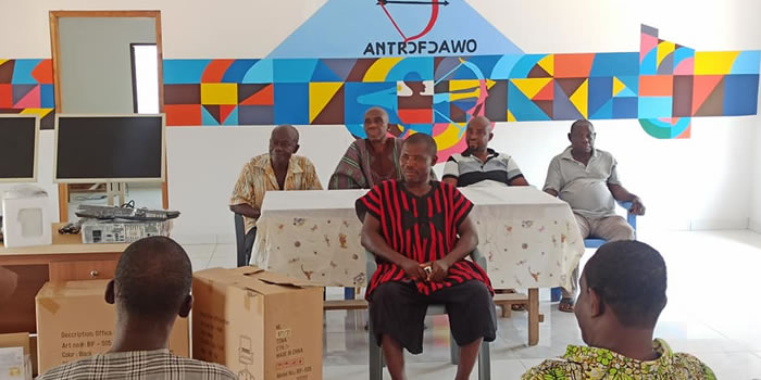 Ho West MP donates office equipment to Anfoeta Traditional 2022