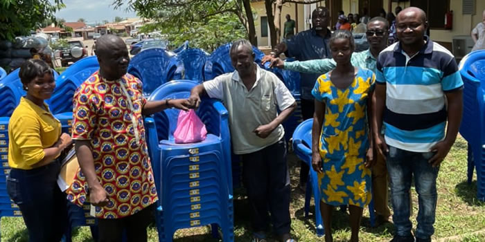Lower Manya Krobo Persons with Disability receive items 2022