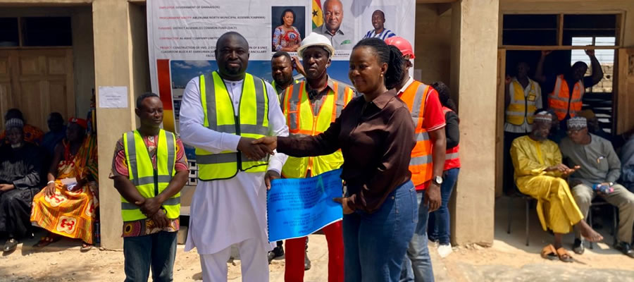 Ablekuma North Begins Construction of Three Major Education and Health Projects 2026