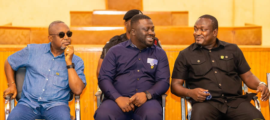 Ahafo Ano South West District -  Ashanti Regional Minister Inspects Developmental Projects 2025