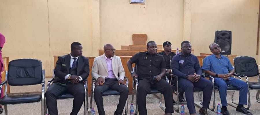 Ahafo Ano South West District -  Ashanti Regional Minister Inspects Developmental Projects 2025