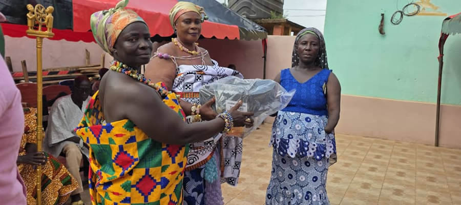 Denkyembour District Assembly DCE distributes Cooking Stoves to Persons With Disabilities 2025