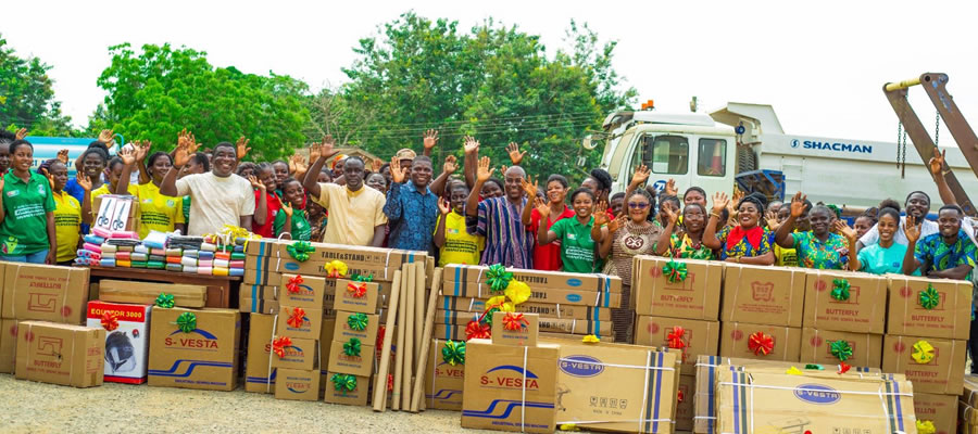 Gomoa West DCE Presents Training Equipment to Boost National Apprenticeship Programme 2026