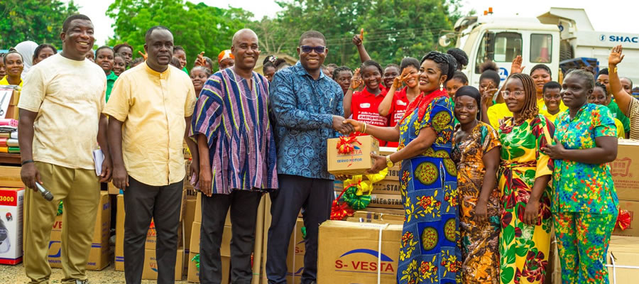 Gomoa West DCE Presents Training Equipment to Boost National Apprenticeship Programme 2026