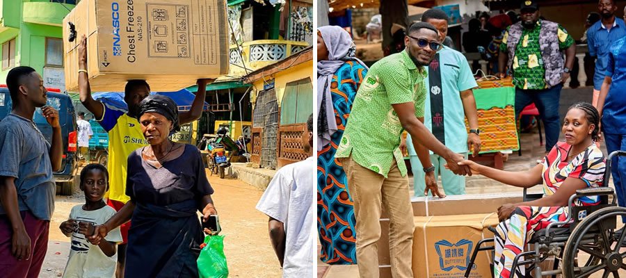 Ningo-Prampram Distributes Livelihood Support to 132 Persons with Disabilities 2026