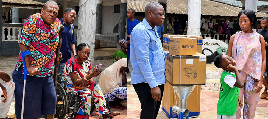 Ningo-Prampram Distributes Livelihood Support to 132 Persons with Disabilities 2026