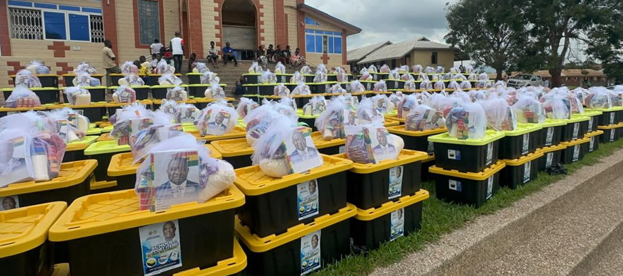 Oda MP Supports Over 1,000 SHS Freshers with Educational Materials and Cash